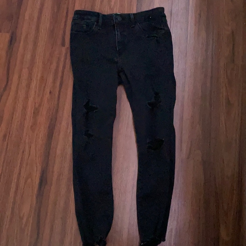 Abercrombie and Fitch 27/4s black jeans